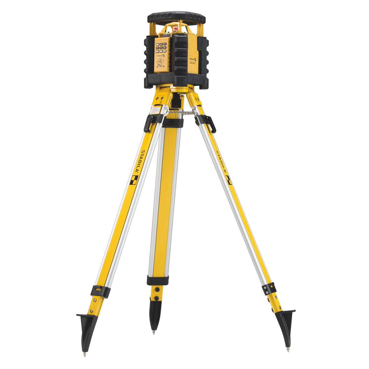 Stabila LAR 350 self-levelling rotating laser on construction tripod