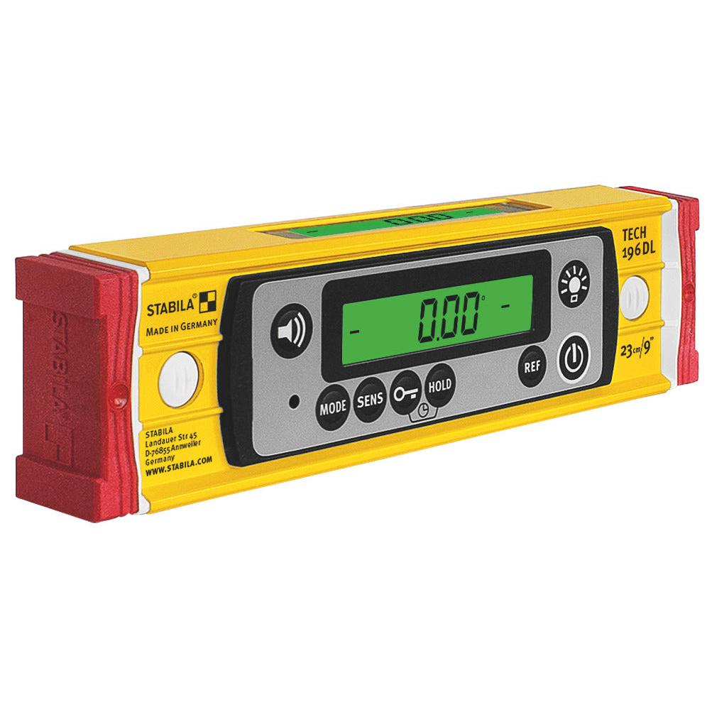 Stabila TECH 196 DL 23cm digital level detail