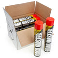 Roadmaster red line marking paint 750ml aerosol site investigation hazard marking