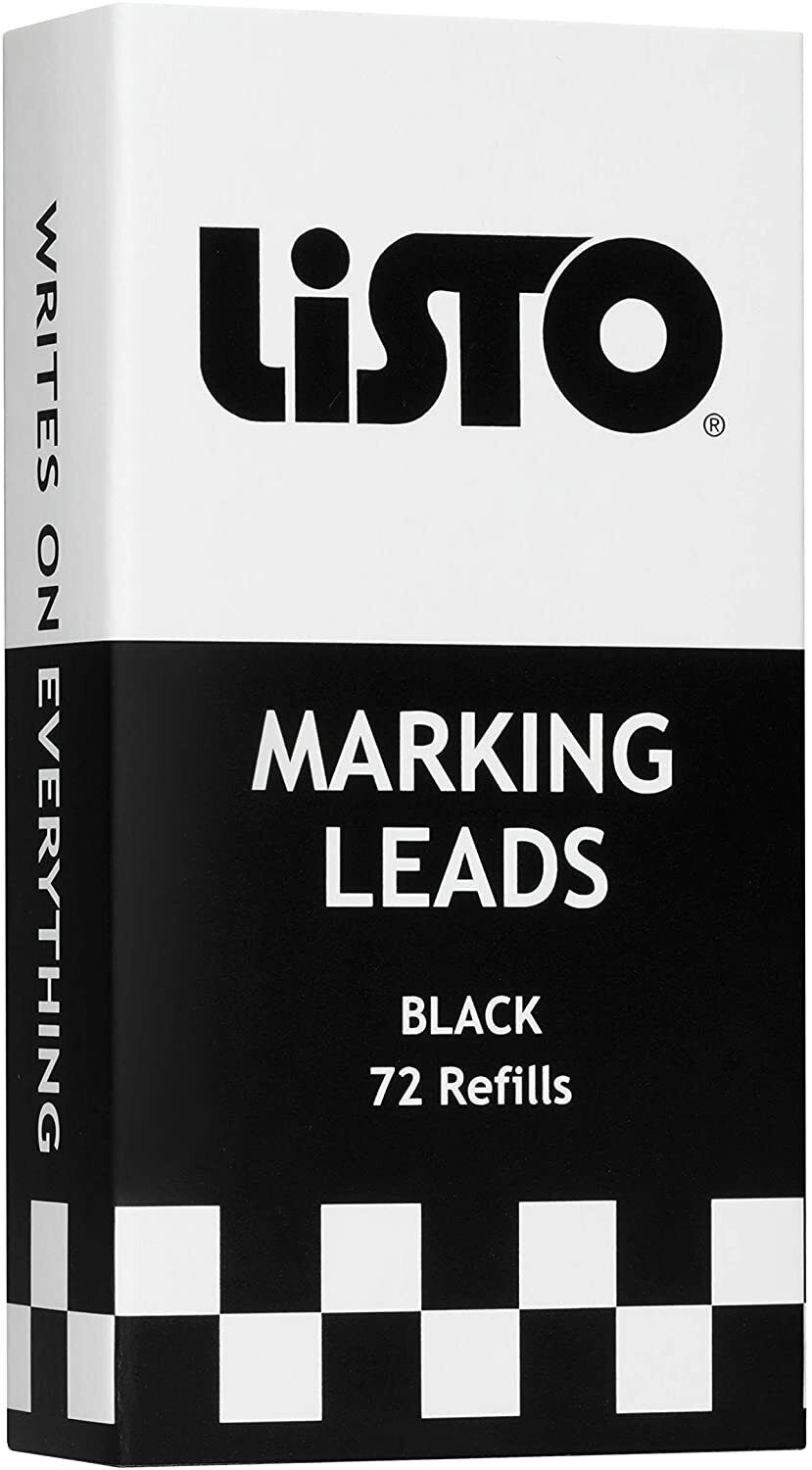 Box of 72 Listo 162 replacement leads for mechanical marking pencils