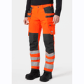 Helly Hansen Alna 4-Way Stretch Hi-Vis trousers for site investigation and construction
