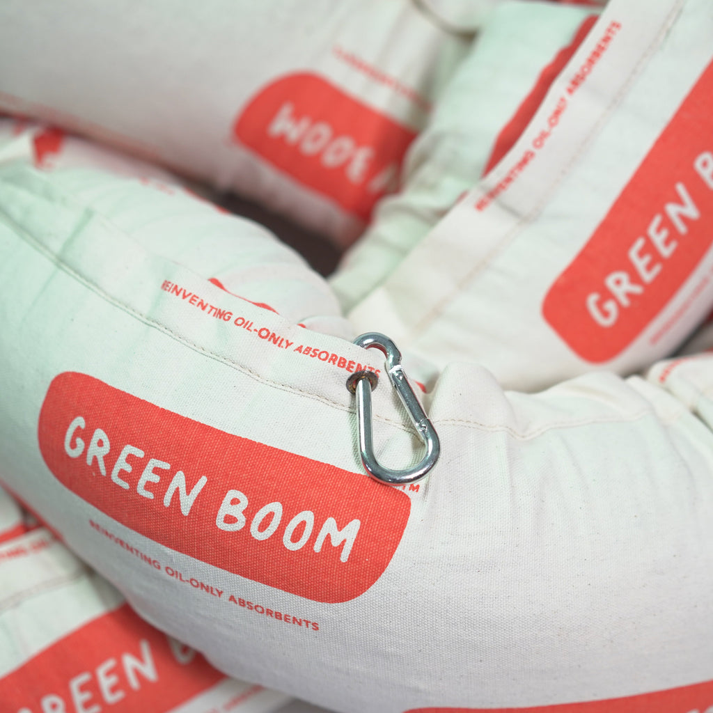 Green Boom Oil-Only Absorbent Booms – Large (Pack of 4)