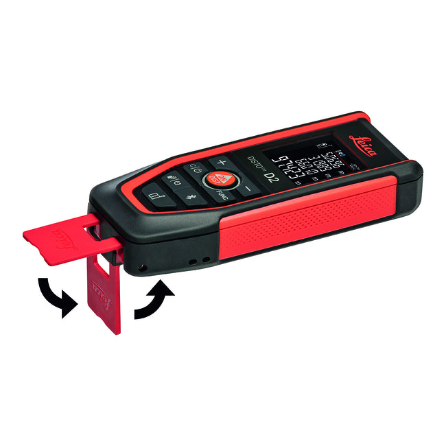 Leica DISTO D2 fold-out end-piece extended