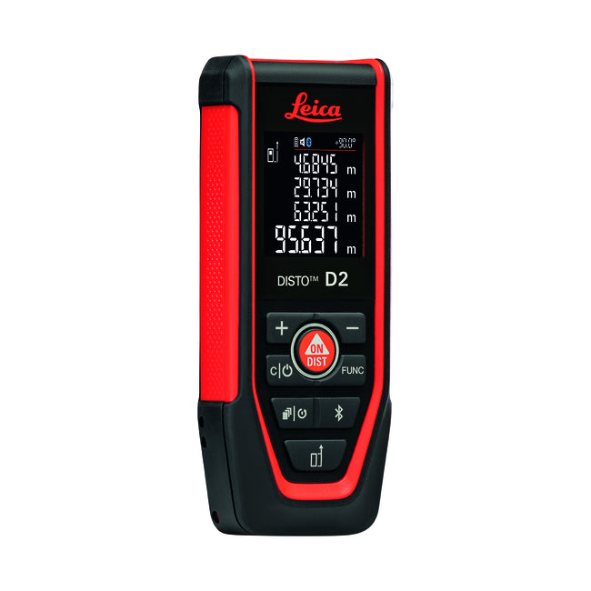 Leica DISTO D2 laser measure left side