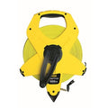 Stanley Powerwinder 100m fibreglass measuring tape for site investigation and fieldwork