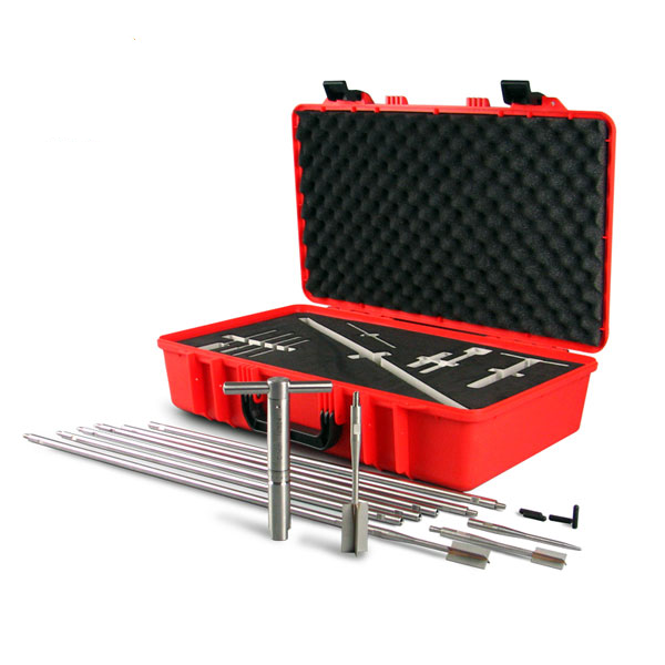 Field vane shear tester for measuring soil shear strength