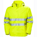Helly Hansen Alta Hi-Vis waterproof rain jacket for site investigation and construction