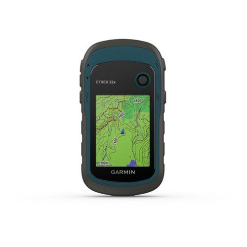 Garmin eTrex 22x rugged handheld GPS navigator for site investigation fieldwork