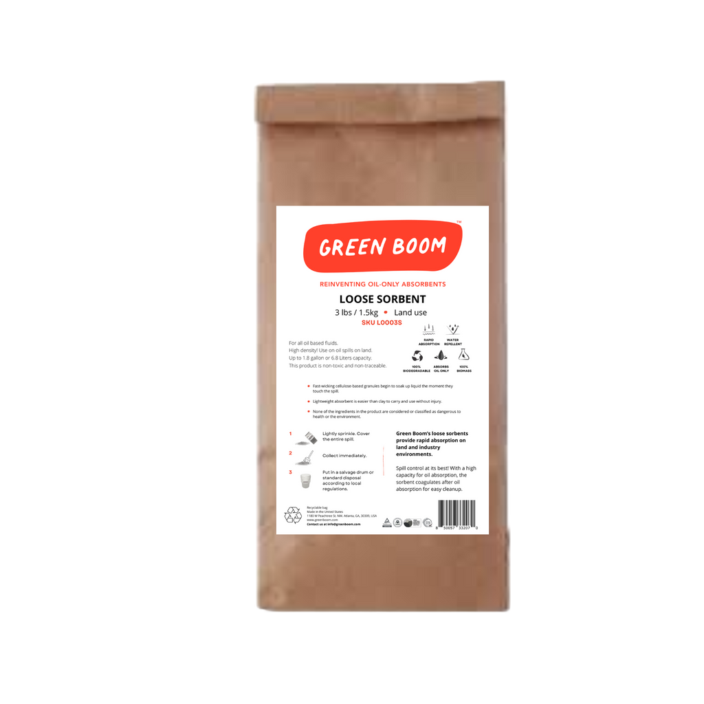Green Boom Oil-Only Loose Absorbent – Small (Pack of 6)