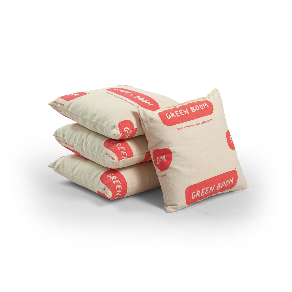 Green Boom Oil-Only Absorbent Pillows – Small (Pack of 10)