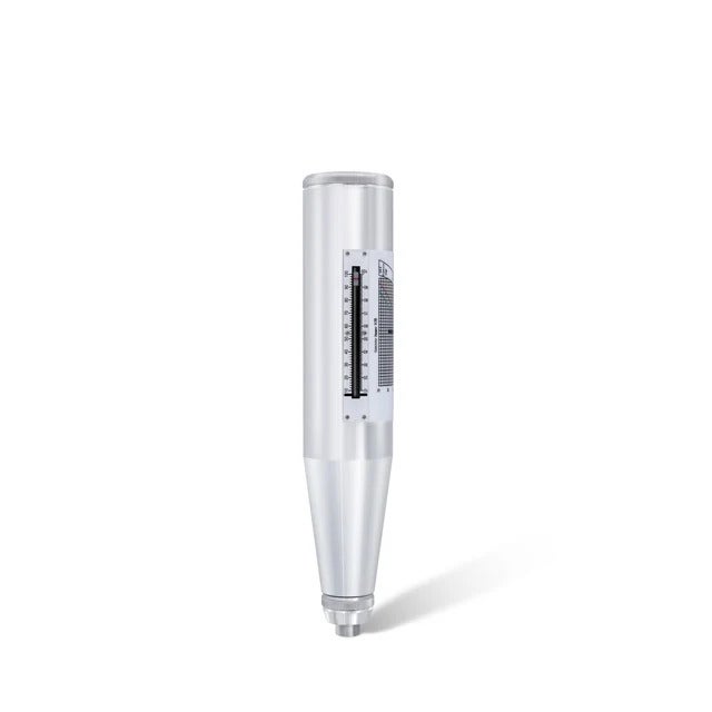 Schmidt rebound hammer for non-destructive concrete strength testing on site