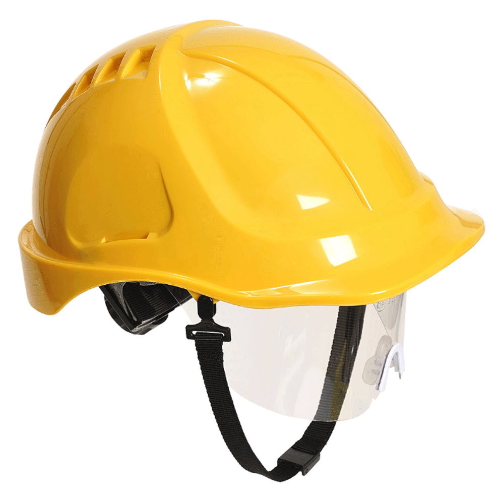 Portwest Endurance Plus Visor Hard Hat Helmet Various Colours