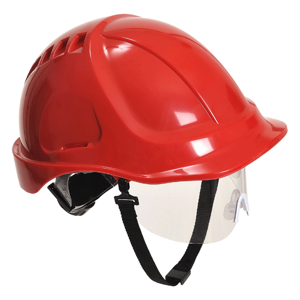 Portwest Endurance Plus Visor Hard Hat Helmet Various Colours