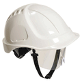 Portwest PW54 Endurance Plus visor hard hat helmet for site investigation