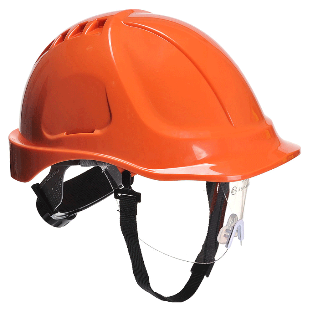 Portwest Endurance Plus Visor Hard Hat Helmet Various Colours