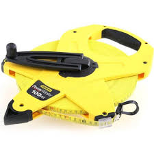 Stanley Powerwinder 100m Fibreglass Measuring Tape