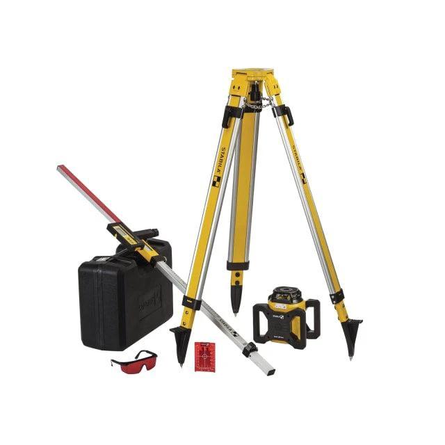 Stabila LAR 160 rotating laser kit with tripod, levelling rod and receiver