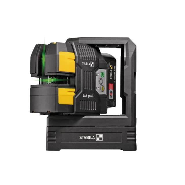 Stabila LAX 500 G Green Cross Line Laser with Plumb Points