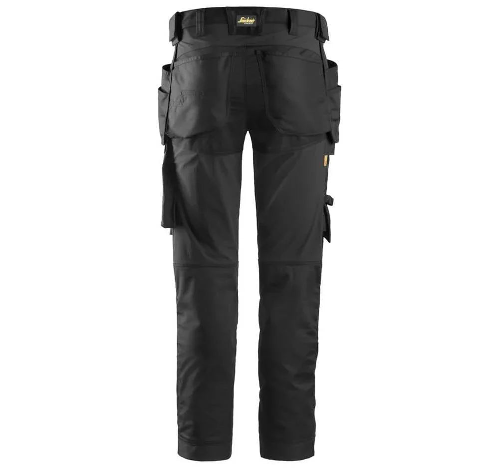 Snickers 6241 AllroundWork Stretch Holster Pocket Trousers – Black