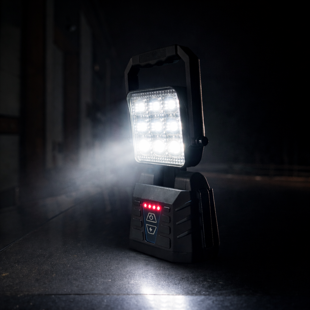 NORD Command Rechargeable LED Work Lamp – 1,000 Lumens