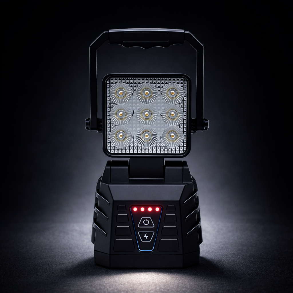 NORD Command Rechargeable LED Work Lamp – 1,000 Lumens