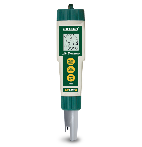 Extech EC500 Waterproof pH/Conductivity Meter