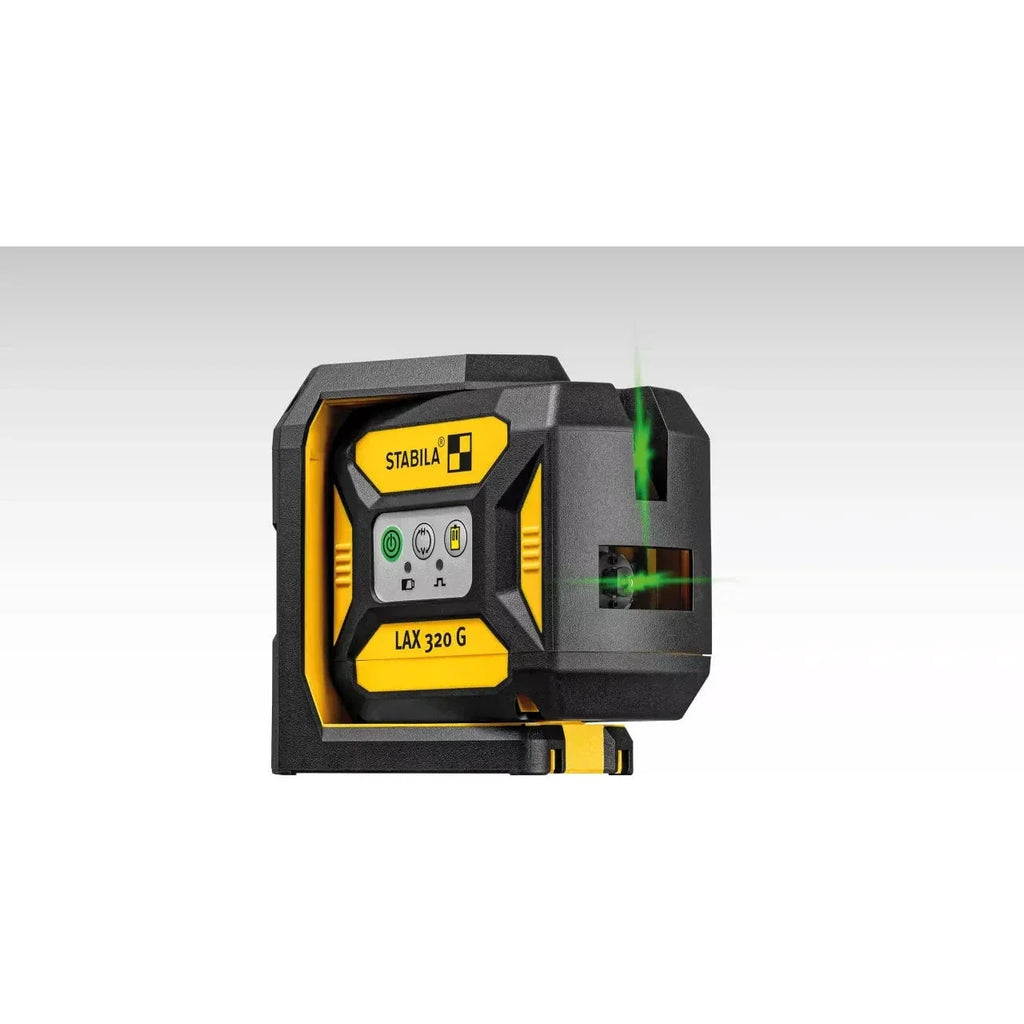 Stabila LAX 320 G green cross line laser with plumb point
