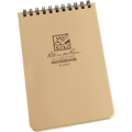 Rite in the Rain 4x6 tan waterproof notepad for site investigation and outdoor fieldwork