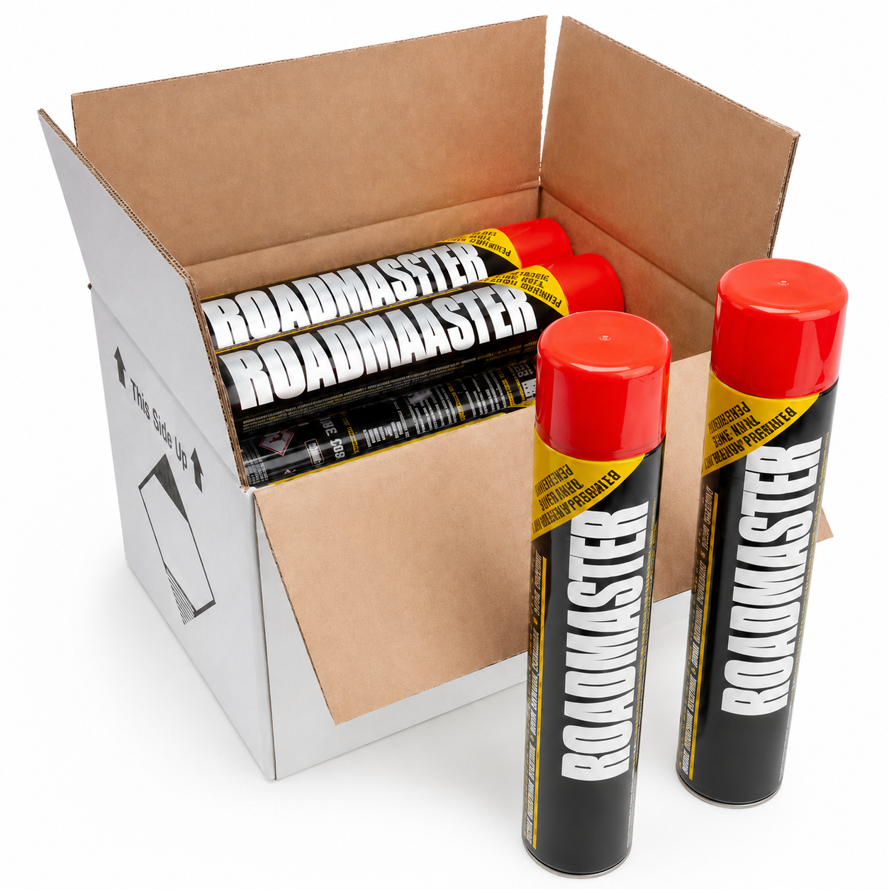 Roadmaster red line marking paint 750ml box of 12