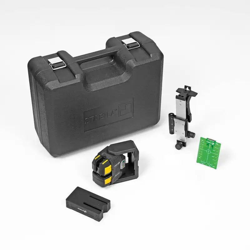 Stabila LAX 500 G Green Cross Line Laser with Plumb Points